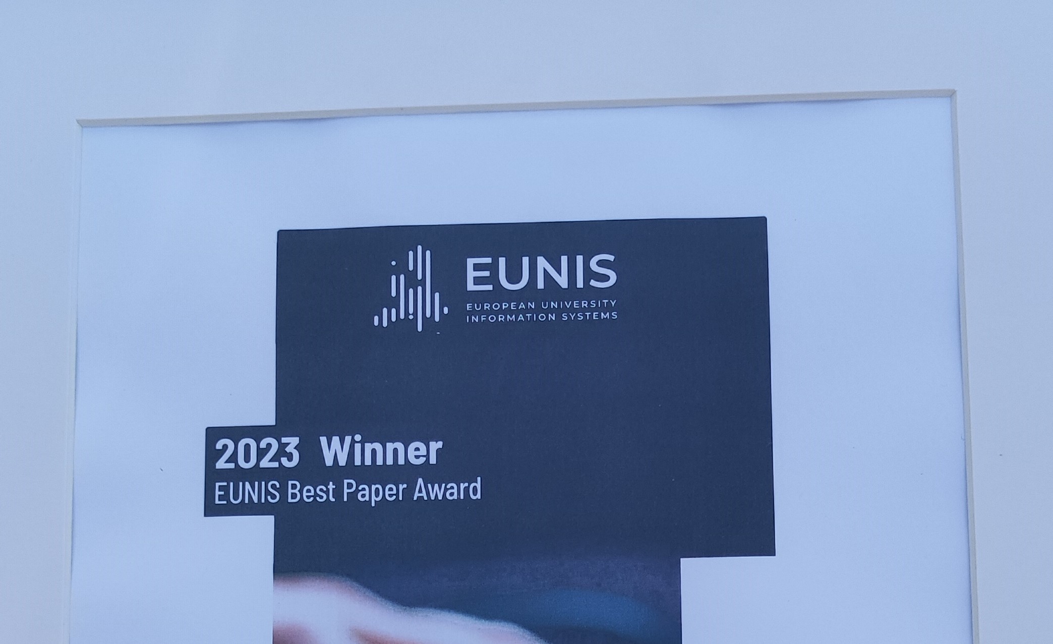 Βράβευση ΚΗΔ στο ετήσιο συνέδριο του Ευρωπαϊκού Οργανισμού EUNIS